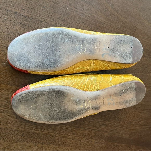 Prada Crocodile Flats - Picture 3 of 5